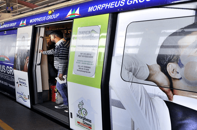 Metro Advertising Company in AIIMS Delhi - 
