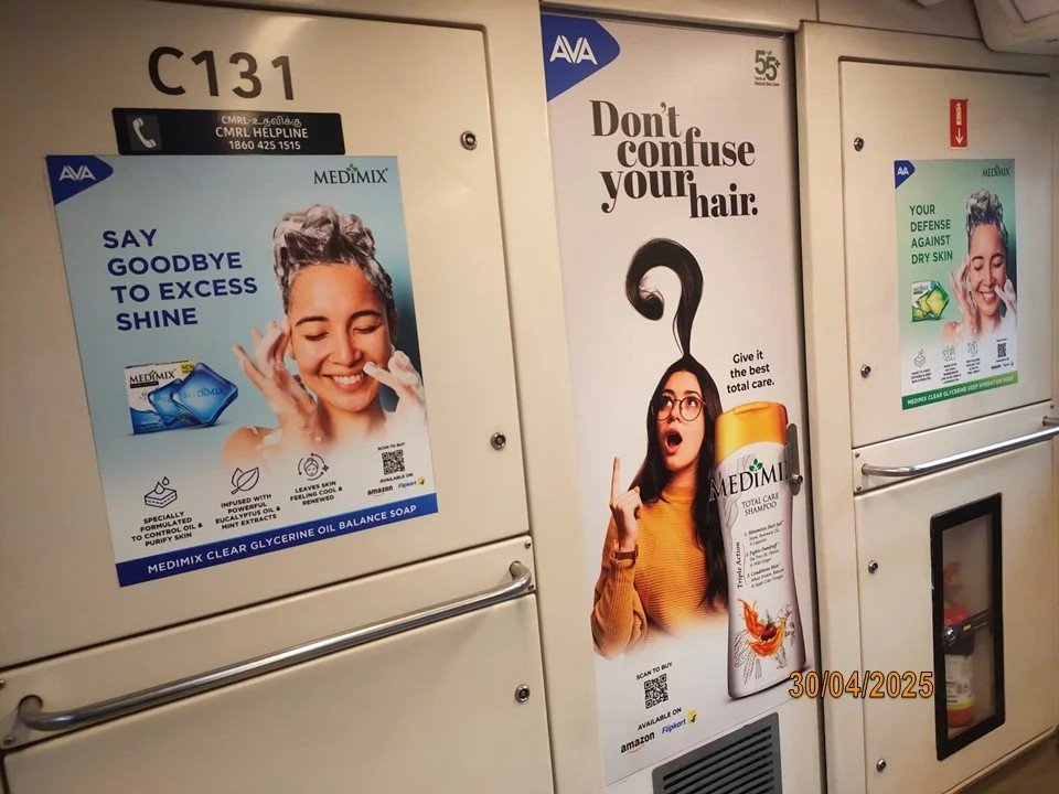 Metro Interior Advertising Company in Chennai Kaladipet - 