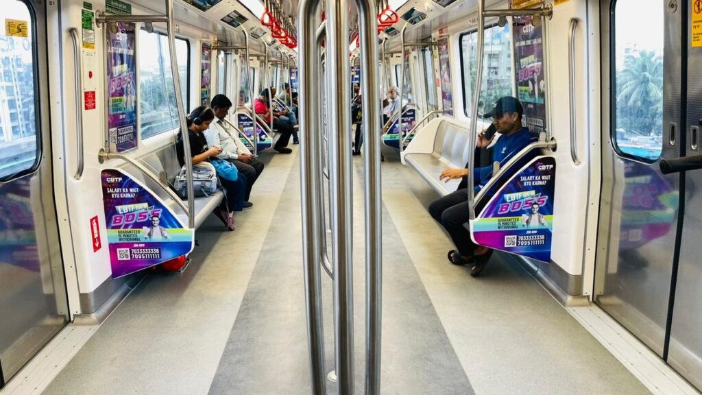 Inside Metro Train Advertising Company In Pul Bangash, Delhi - 