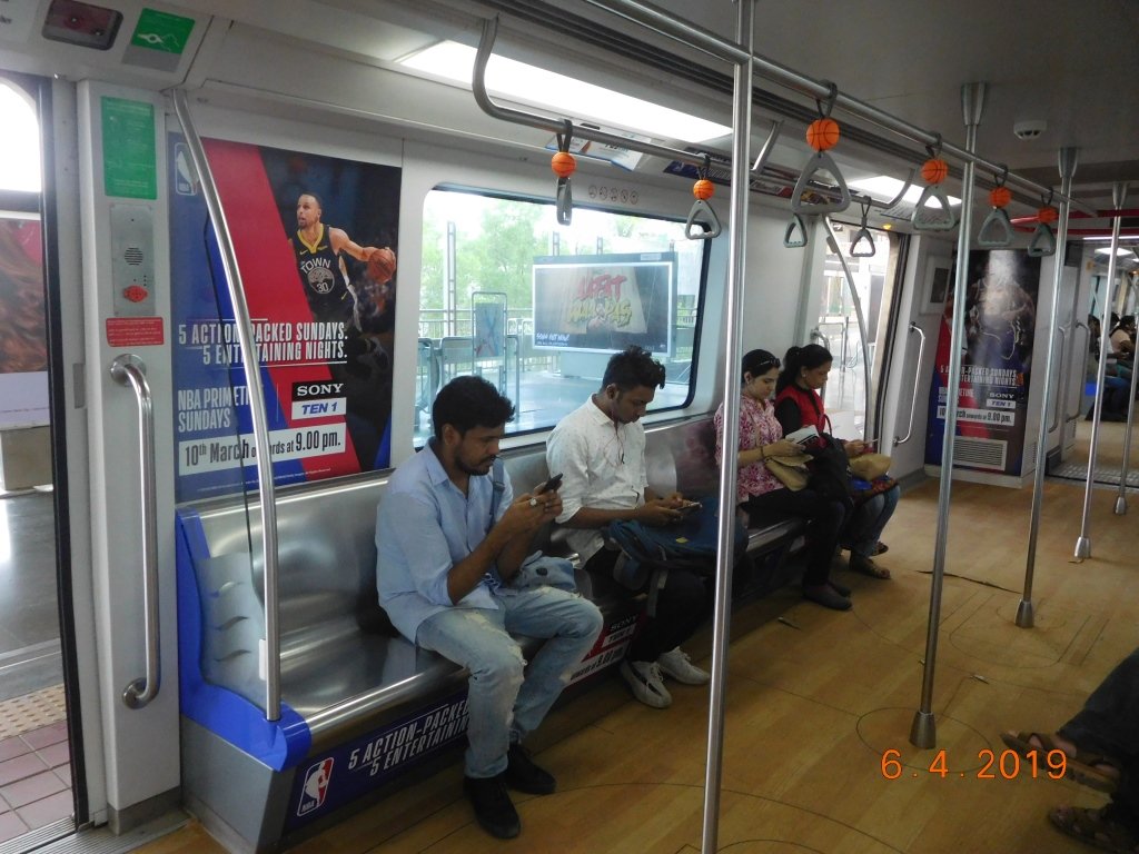 Metro advertising in Asalpha Mumbai - 