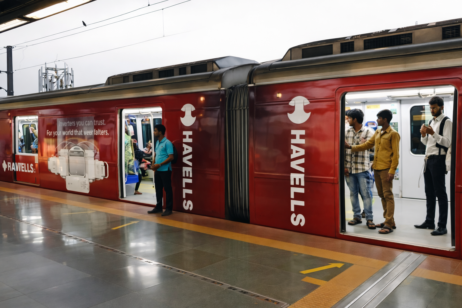Metro advertising in Goregaon West Mumbai - 