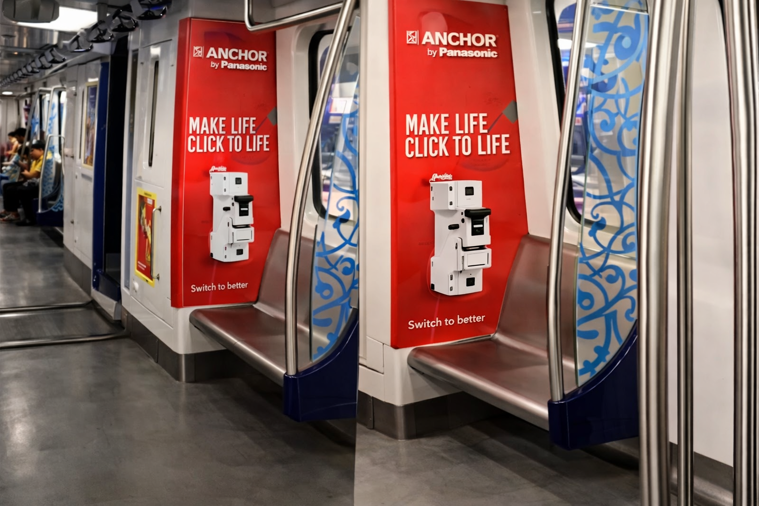 Metro advertising in RTC X Roads Hyderabad - 
