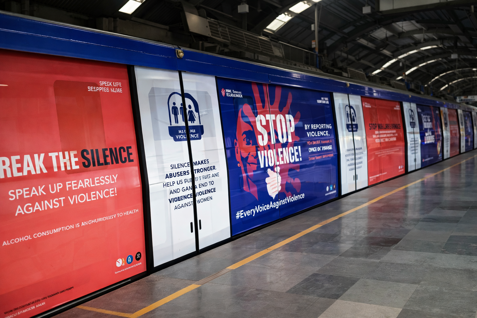 Metro advertising in Osmania Medical College Hyderabad - 