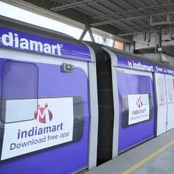 Metro Exterior Advertising in Kanpur Central Railway Station, UP - 