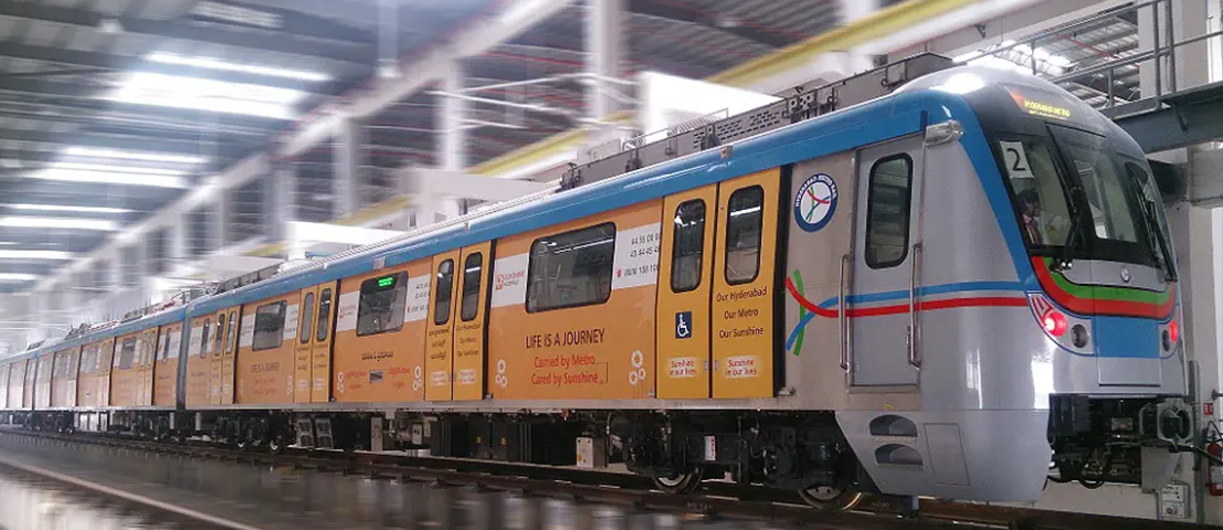 Metro Exterior Advertising in Noida Sector 145, UP - 