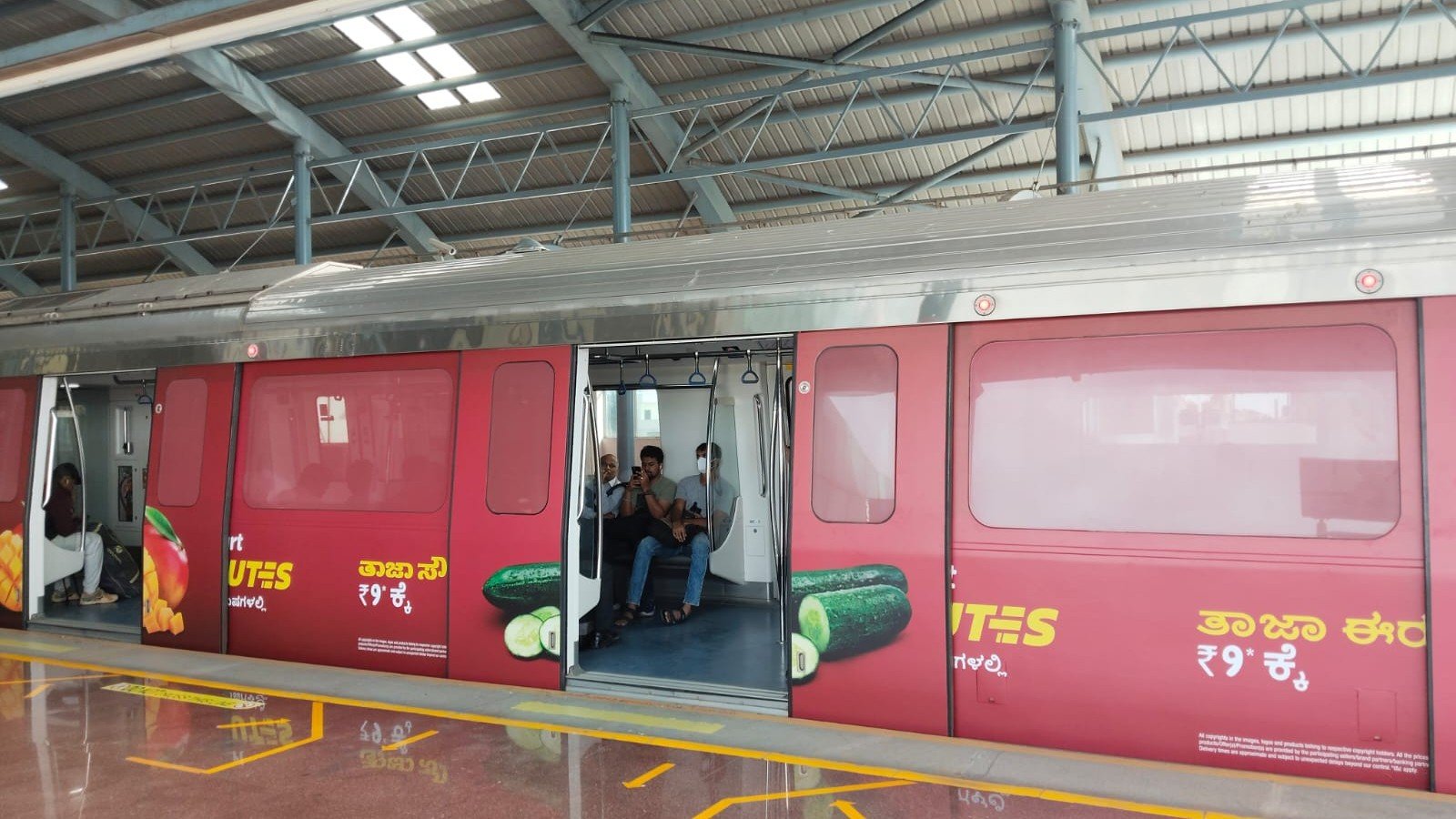 Metro Exterior Panel Advertising in Noida Sector 148, UP - 