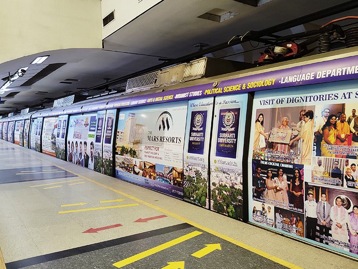 Metro Advertising Company in Noida Sector 62, UP - 
