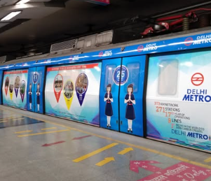 Metro Advertising Company in ITO, Delhi - 
