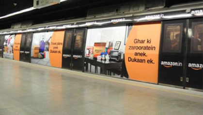 Metro Advertising Company in Bata Chowk Faridabad, Delhi - 