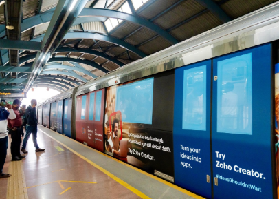 Digital Screen Metro Advertising In Sant Tukaram Nagar, Pune - 