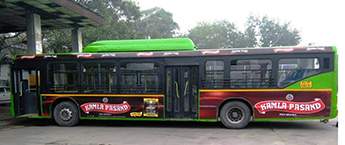Transit advertising provides a canvas for creative storytelling. Because buses are large moving surfaces, they allow bold visual branding that stands out in traffic environments. with Acme Advertising Co.