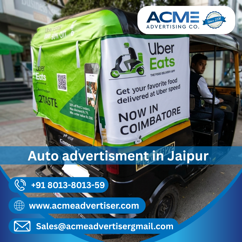 Auto Advertisement Agency In Jaipur - 