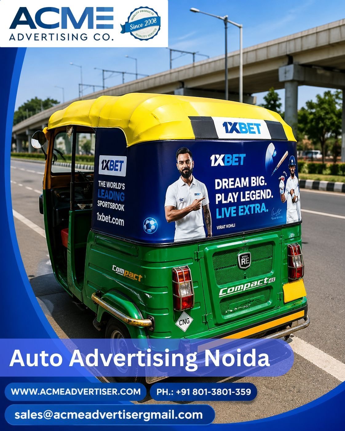 Auto Advertising Company in Noida - 