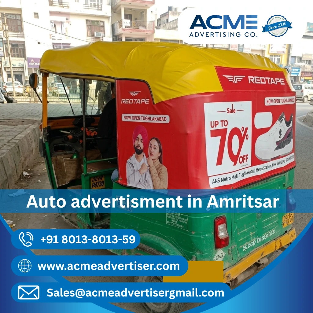 Auto Advertisement Agency In Amritsar - 